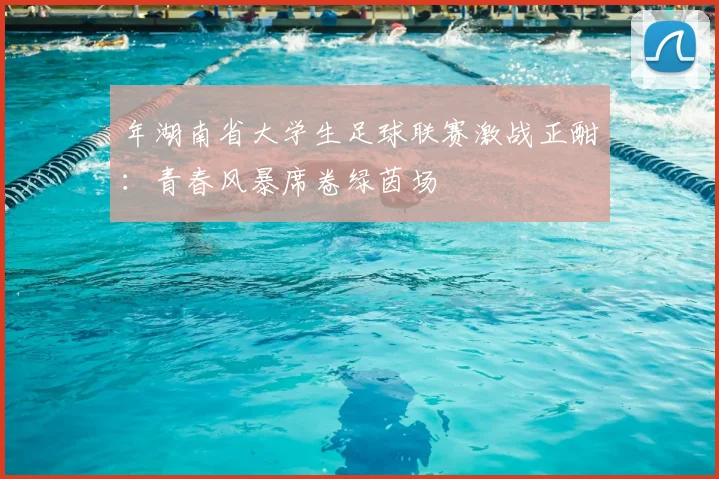 年湖南省大学生足球联赛激战正酣：青春风暴席卷绿茵场