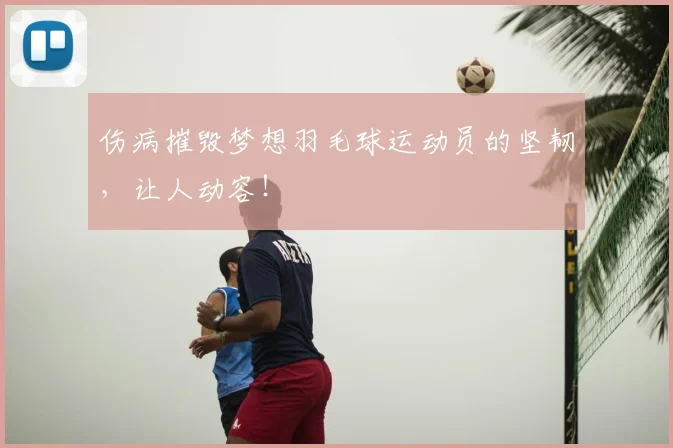 伤病摧毁梦想羽毛球运动员的坚韧,让人动容!
